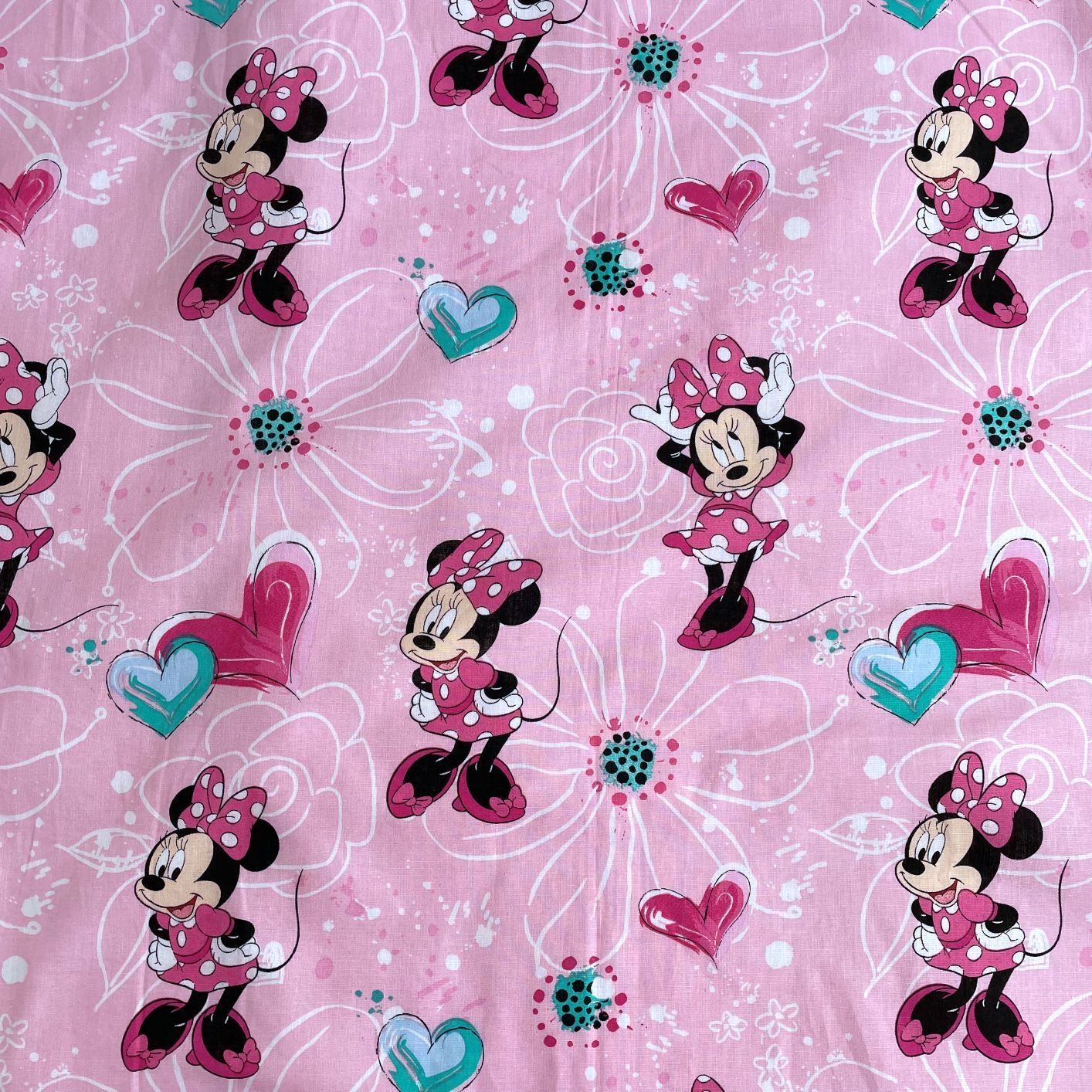 Minnie Mouse Spannbettlaken 90 x 200 cm