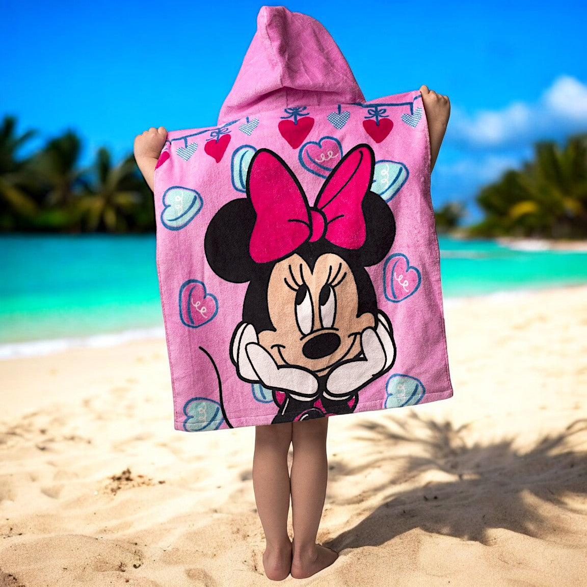 Disney Minnie Mouse Badeponcho 50 x 115 cm