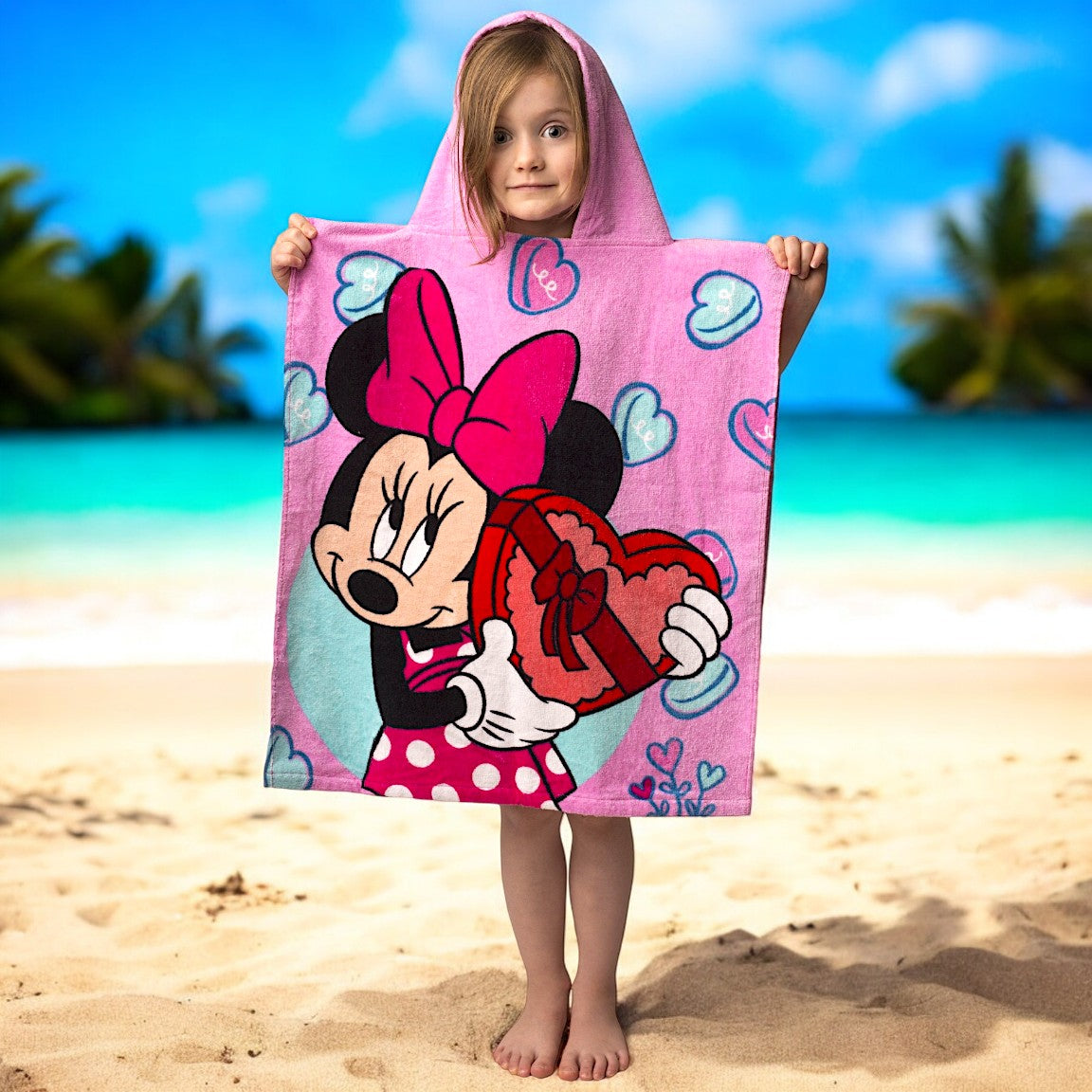 Disney Minnie Mouse Badeponcho 50 x 115 cm