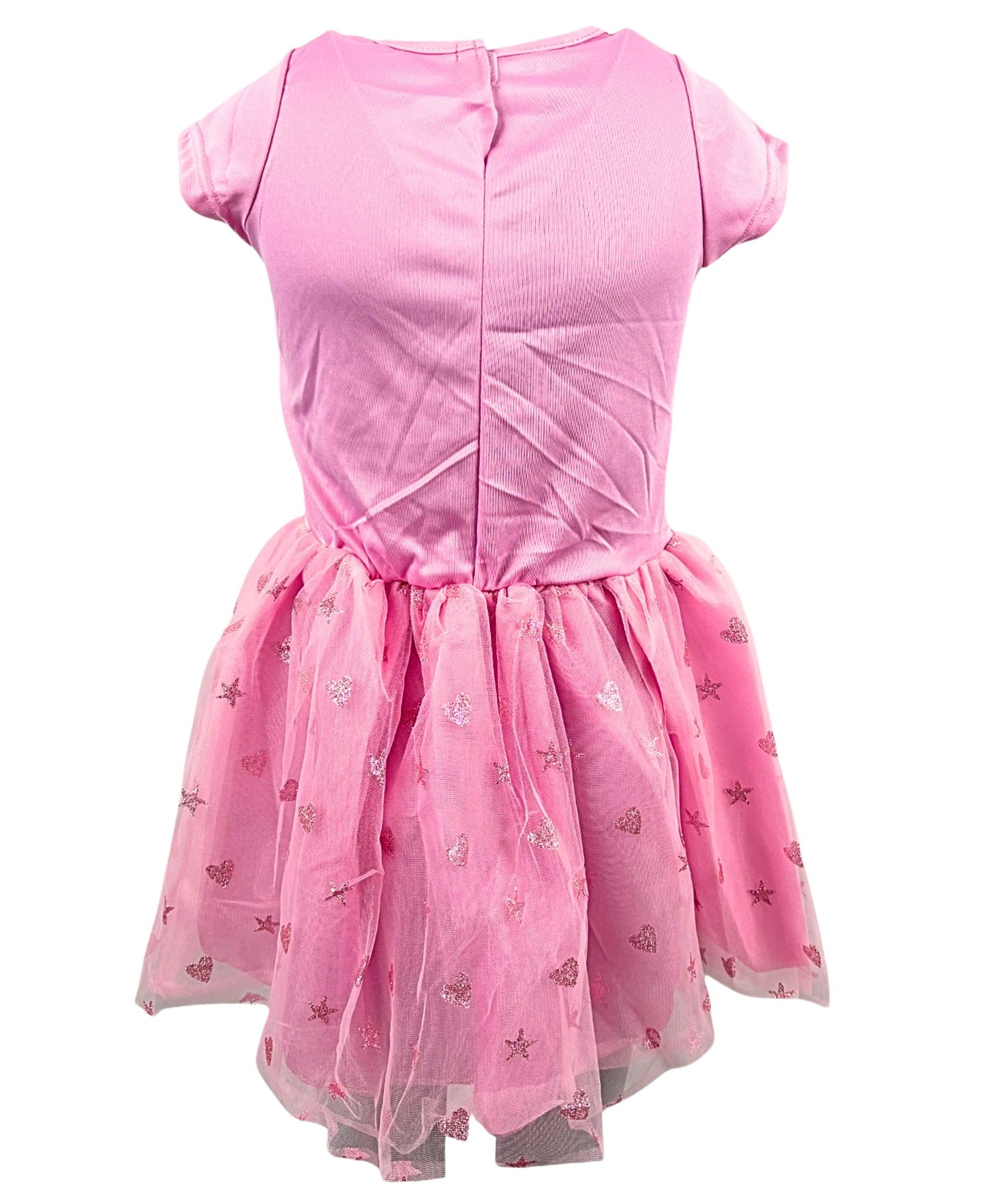 Einhorn Sommerkleid mit Tüll Gr. 92 - 128 cm