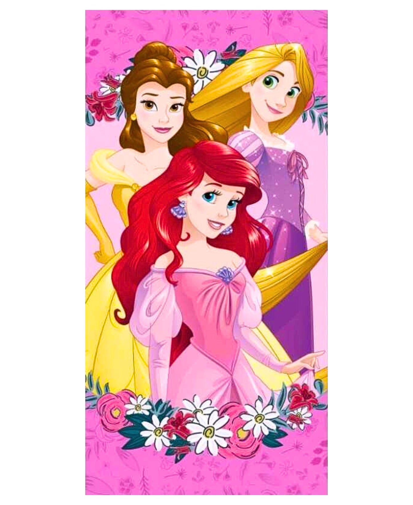 Disney Princess Bade-/Strandtuch 70 x 140 cm