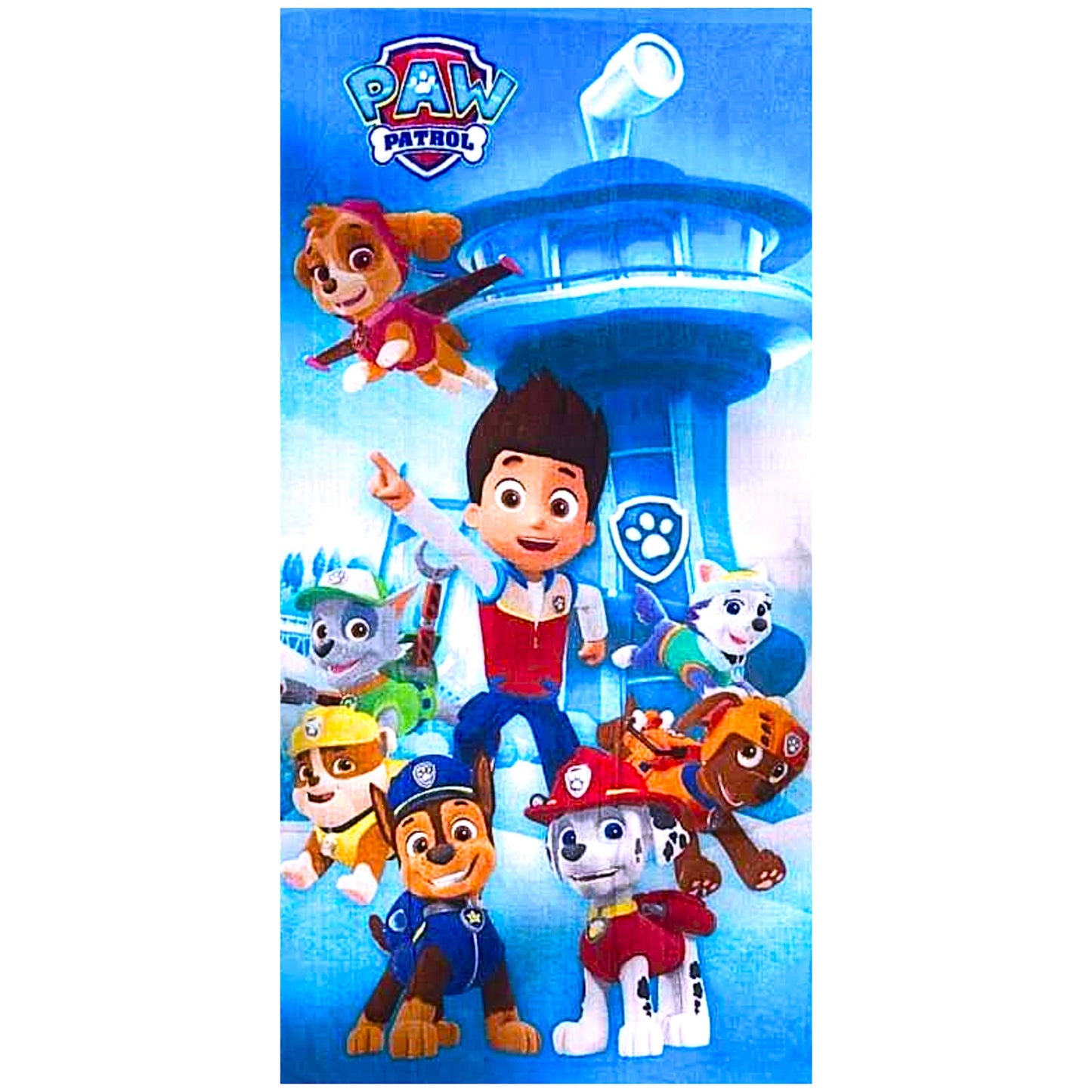 Paw Patrol Bade-/Strandtuch 70 x 140 cm