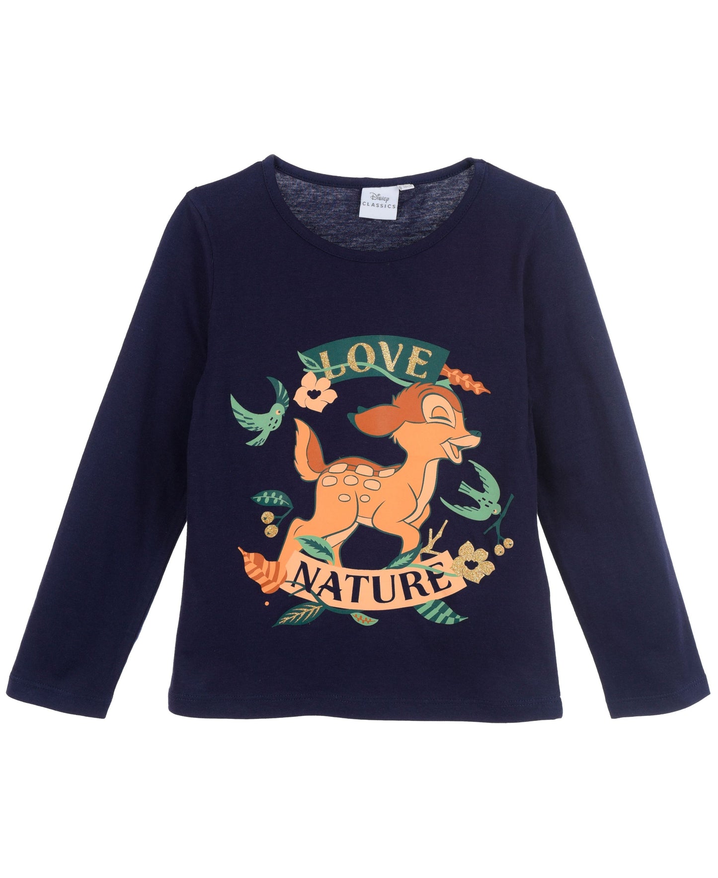 Langarmshirt Bambi für Mädchen
