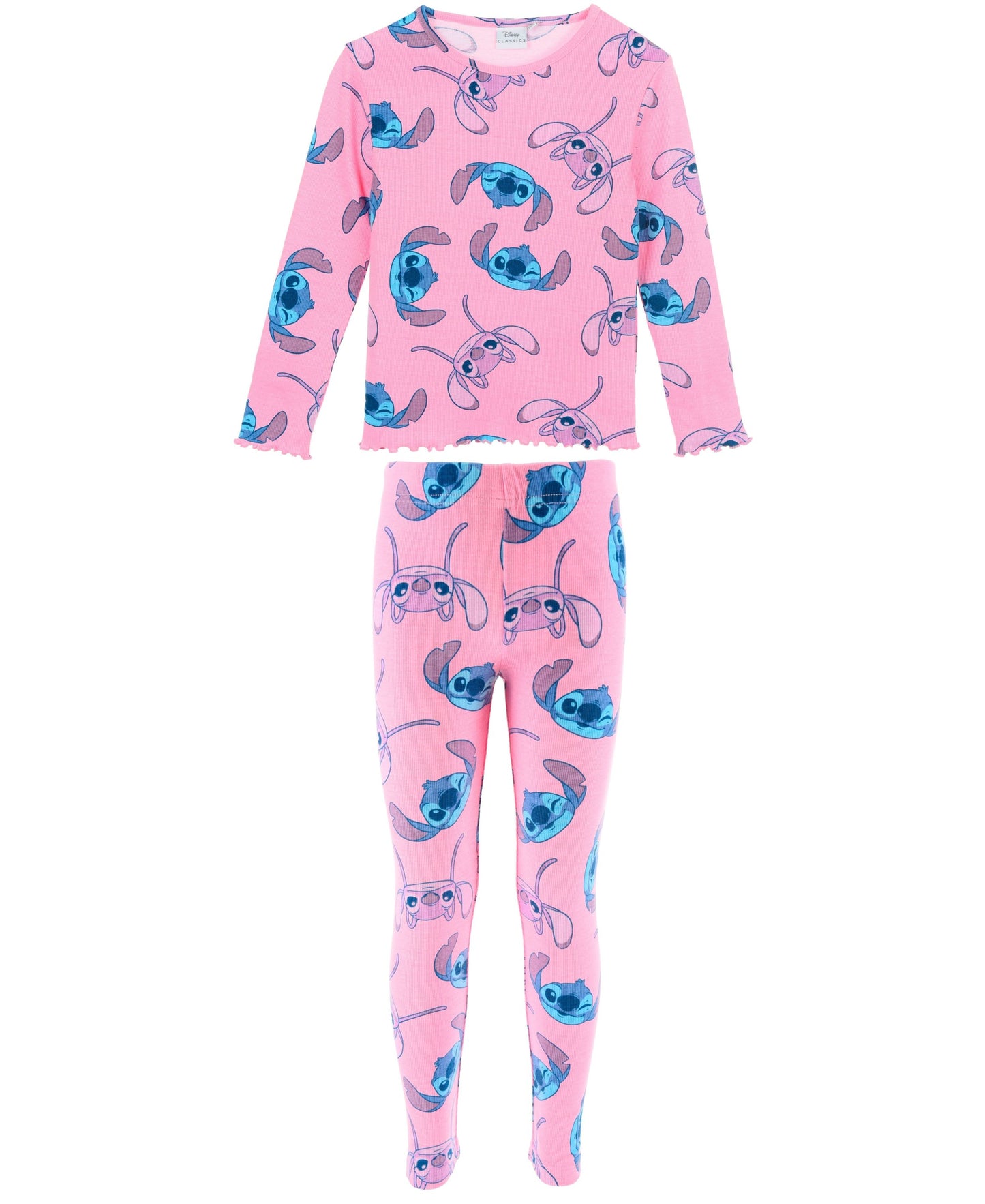 Stitch 2tlg. Outfit Langarmshirt & Leggings