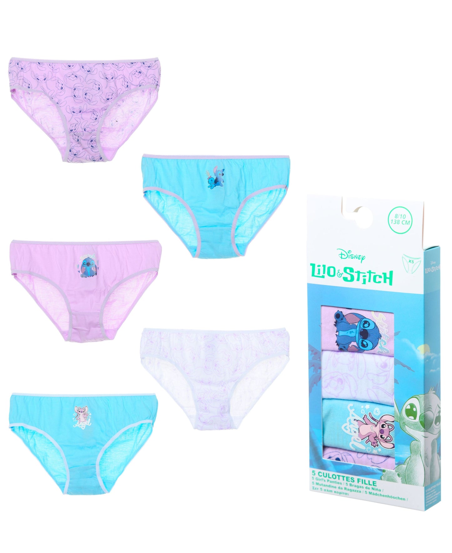 Stitch Slip 5-er Pack