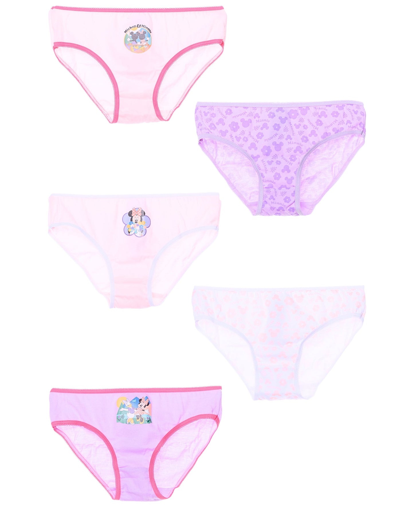 Minnie Mouse Slip 5-er Pack