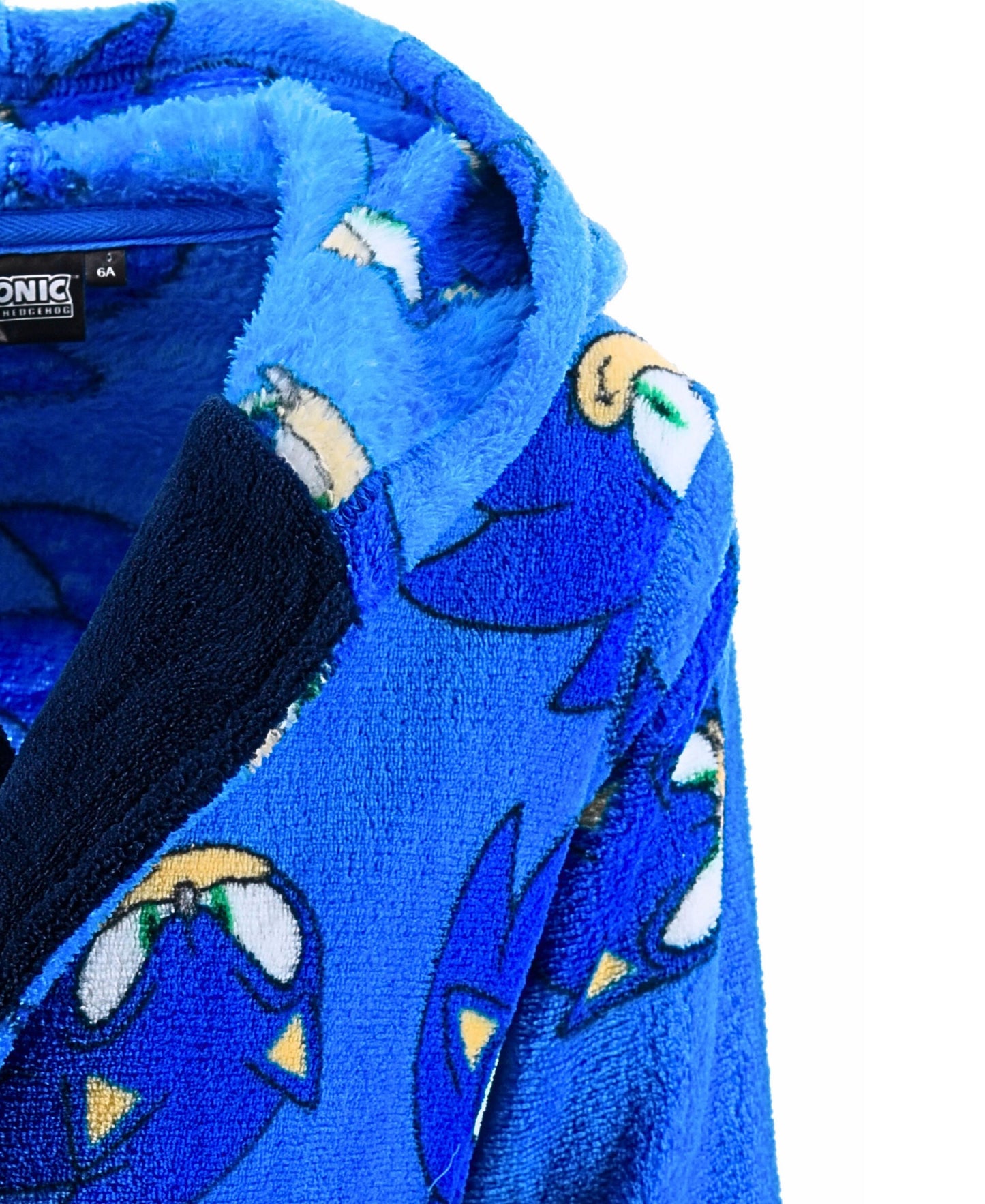 Sonic The Hedgehog Bademantel mit Kapuze