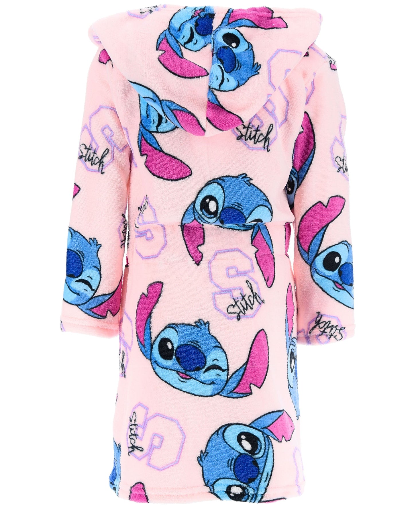 Stitch Bademantel mit Kapuze