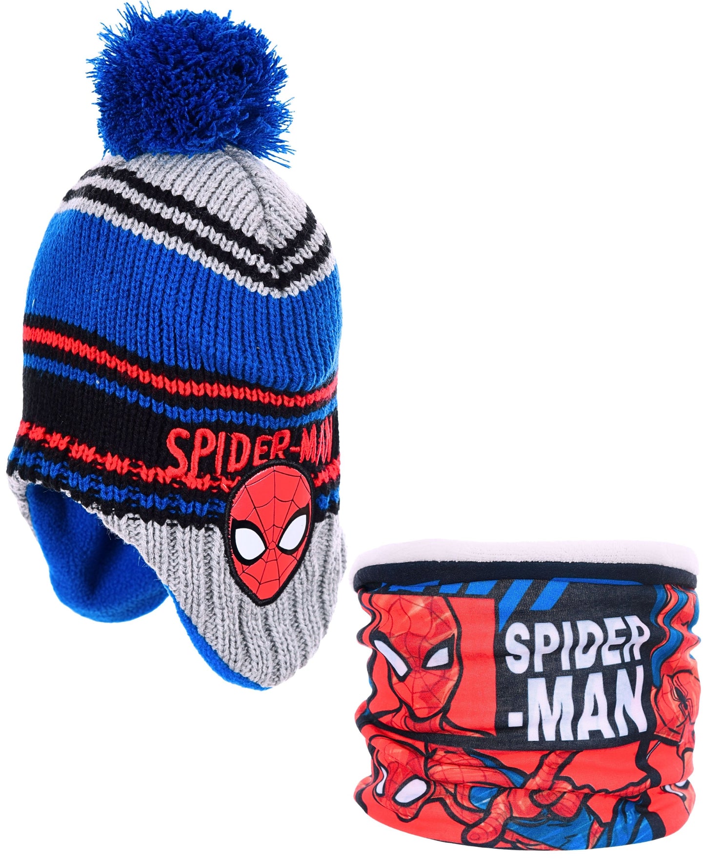 Spider-Man Winter Mütze Set 2-teilig
