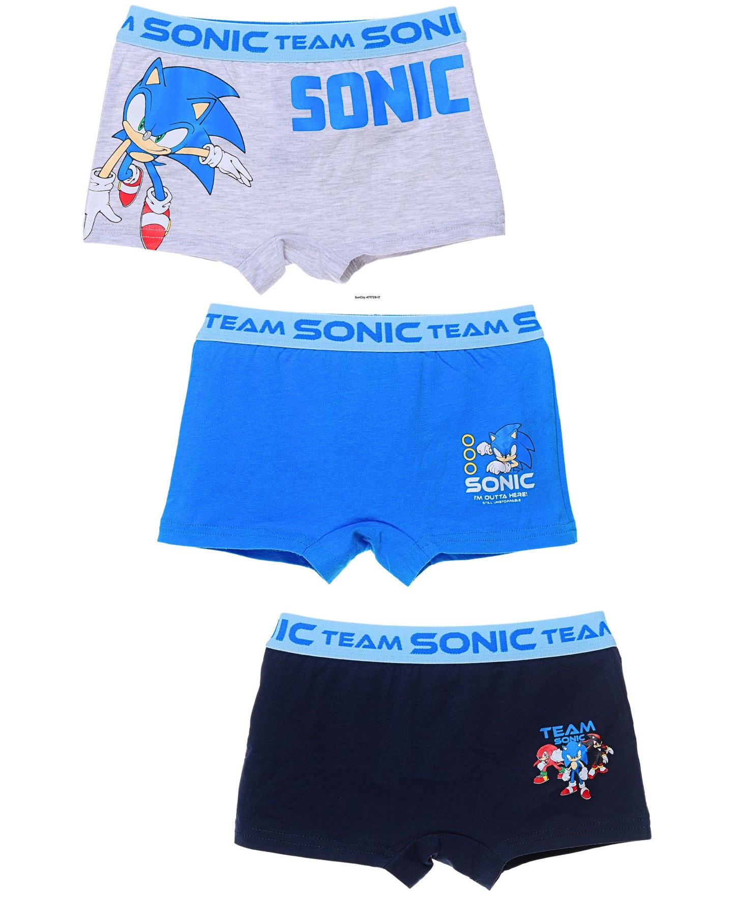 Sonic The Hedgehog Boxershorts 3-er Pack