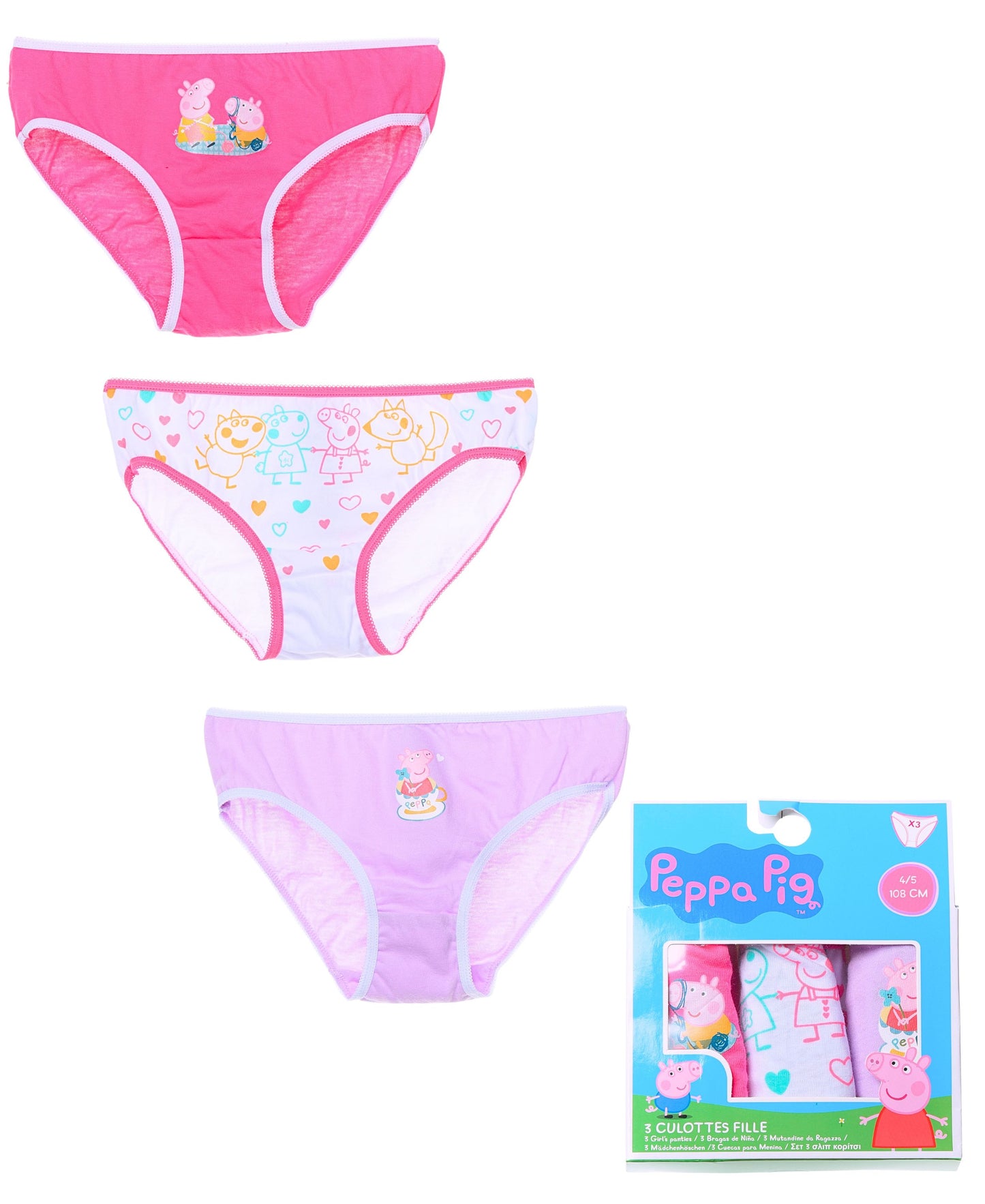 Peppa Pig Slip 3-er Pack