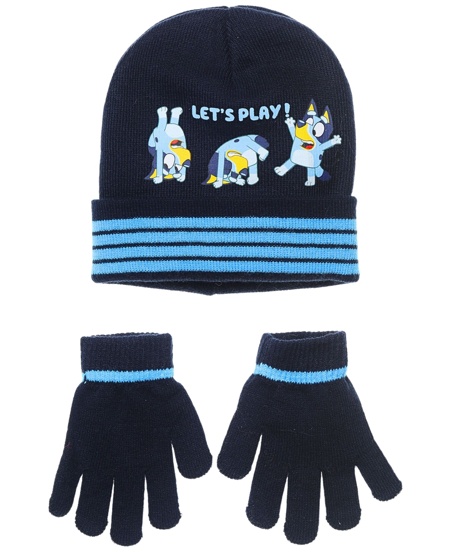 Bluey Winter Mütze Set 2-teilig
