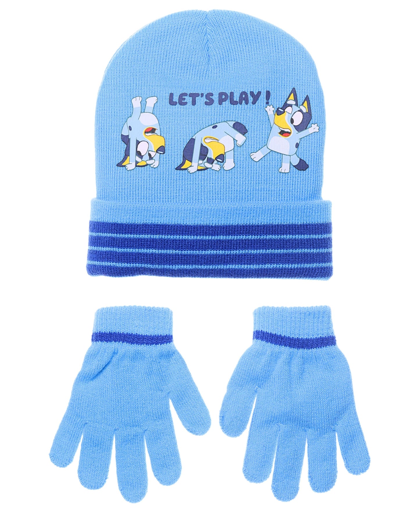 Bluey Winter Mütze Set 2-teilig