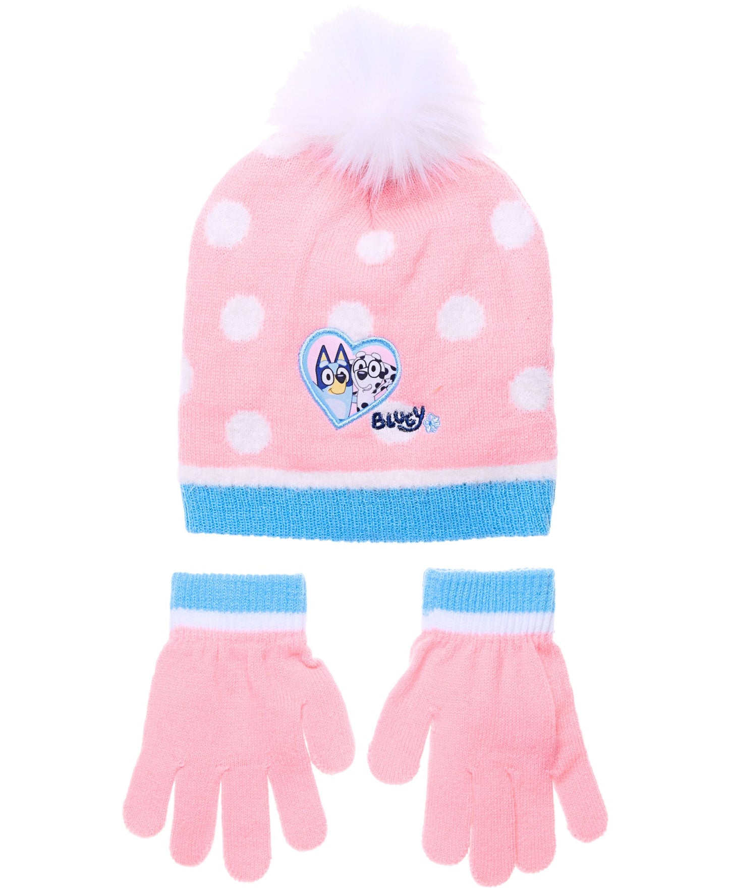 Bluey Winter Mütze Set 2-teilig