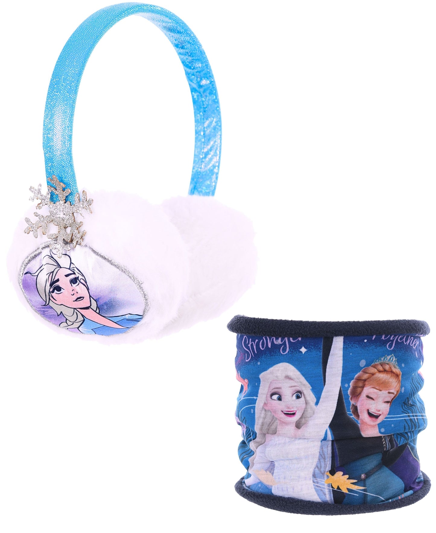 Disney Frozen 2-er Set Ohrenwärmer mit Schal