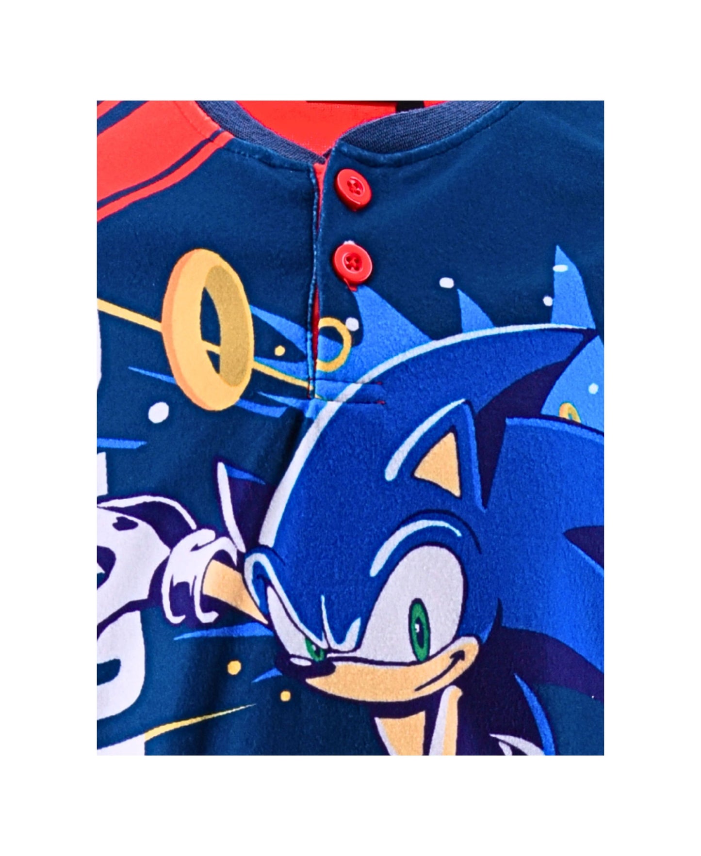 Schlafanzug Fleece Sonic The Hedgehog