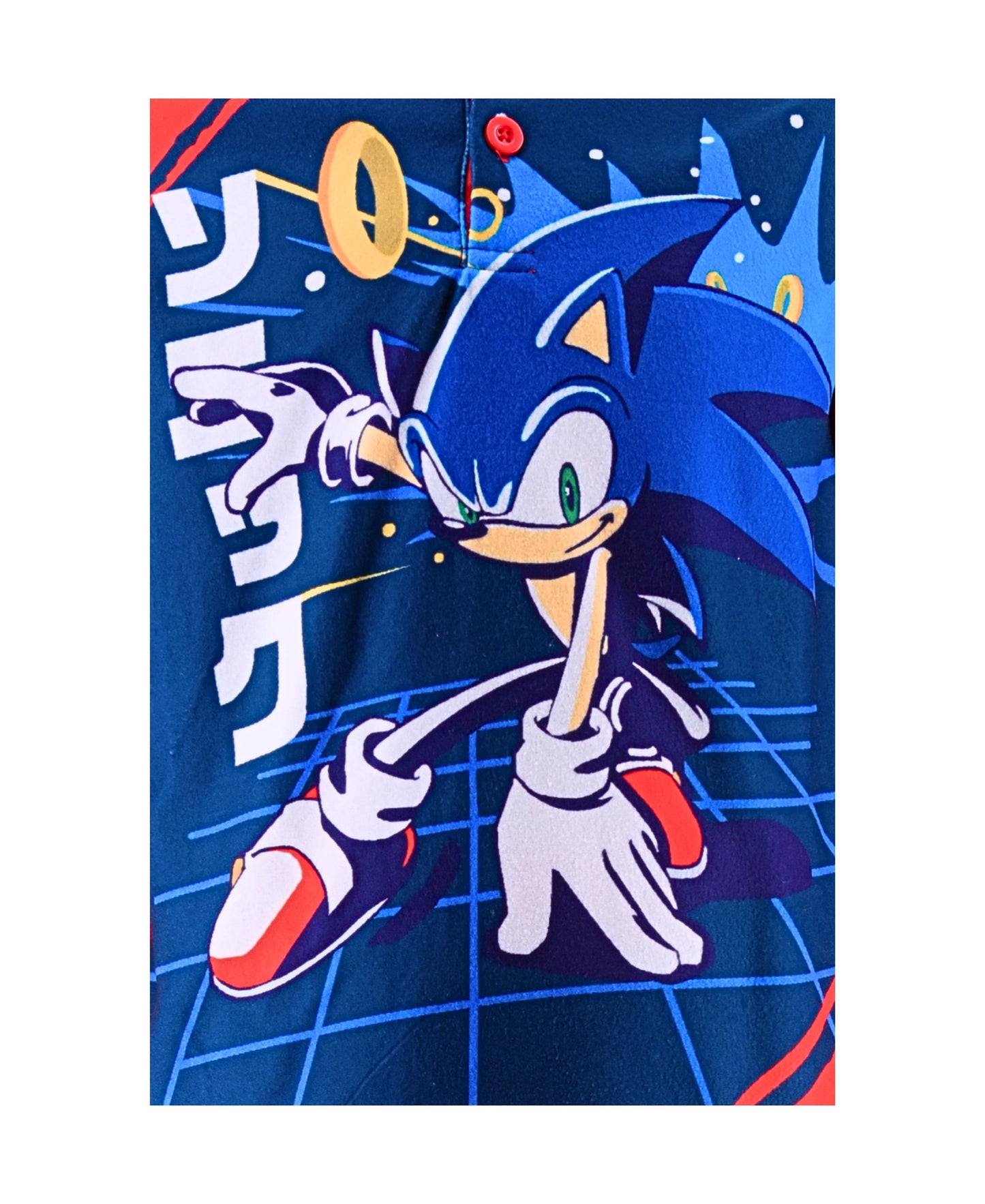 Schlafanzug Fleece Sonic The Hedgehog