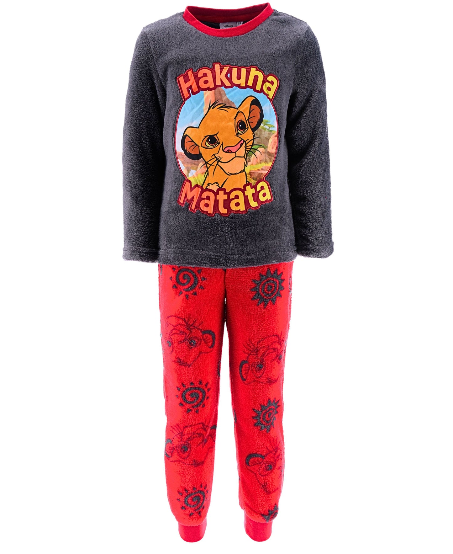 Schlafanzug Fleece König der Löwen