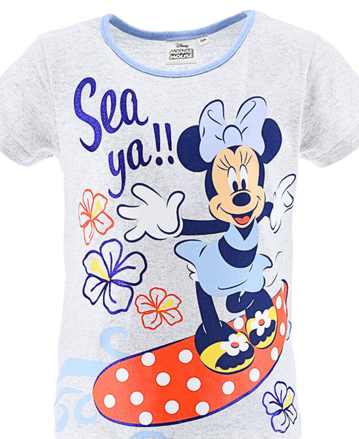 Schlafanzug kurz Minnie Mouse - Shorty für Mädchen
