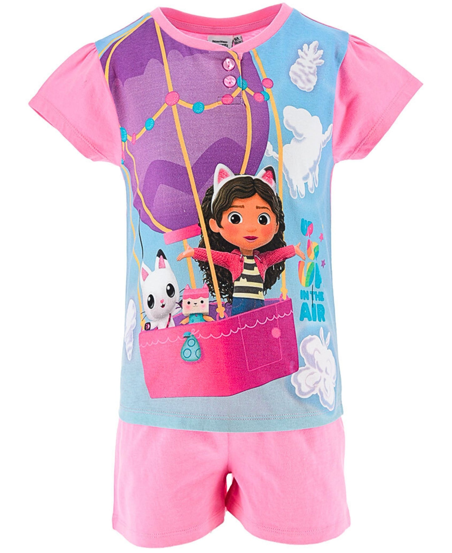 Schlafanzug kurz Gabby´s Dollhouse - Shorty für Mädchen