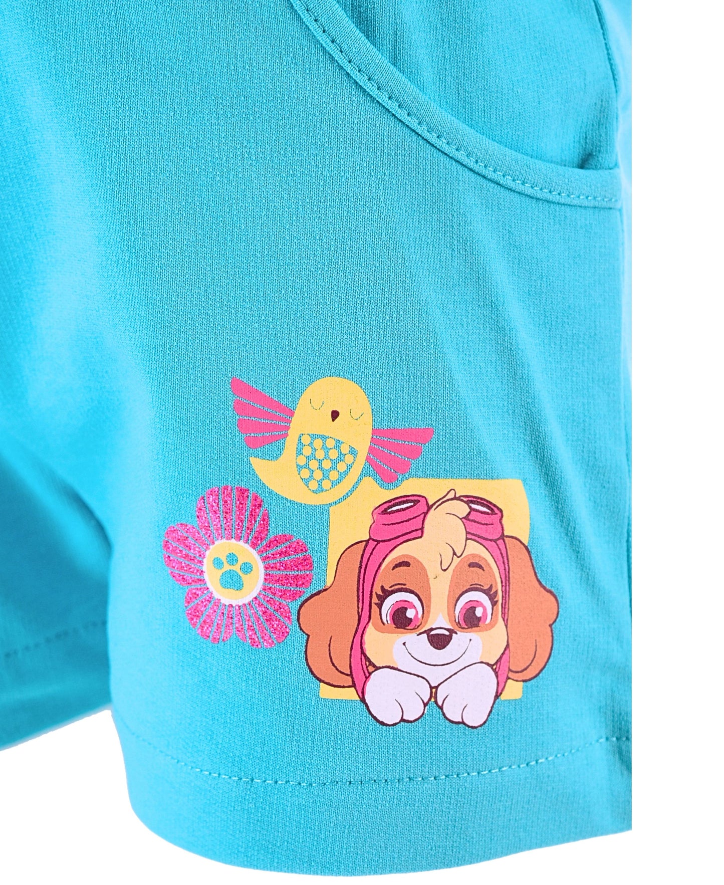 Paw Patrol Set T-Shirt & Shorts für Mädchen