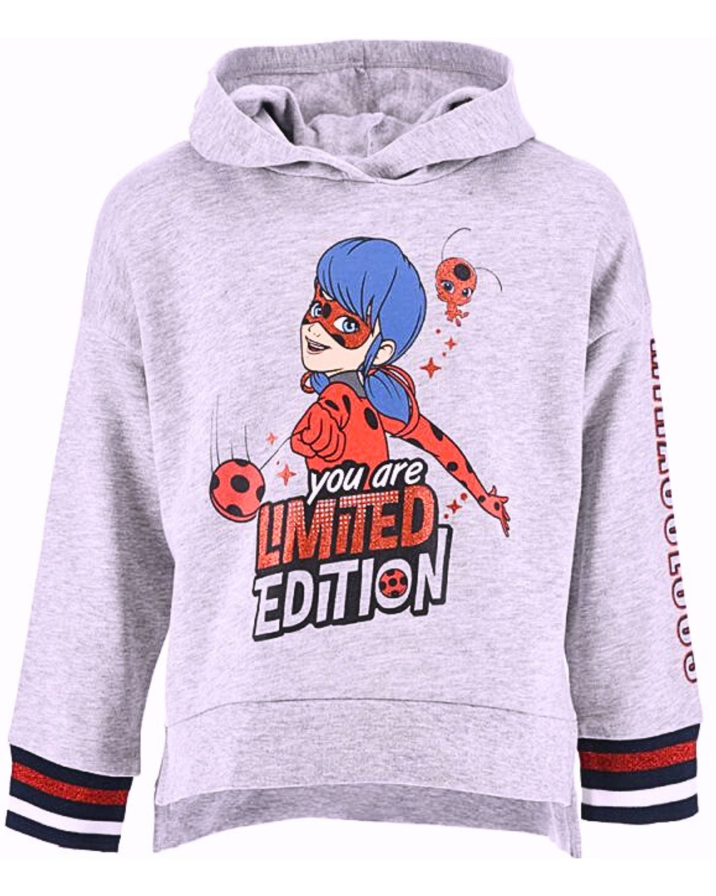 Miraculous Ladybug Kapuzenpullover mit Glitzer