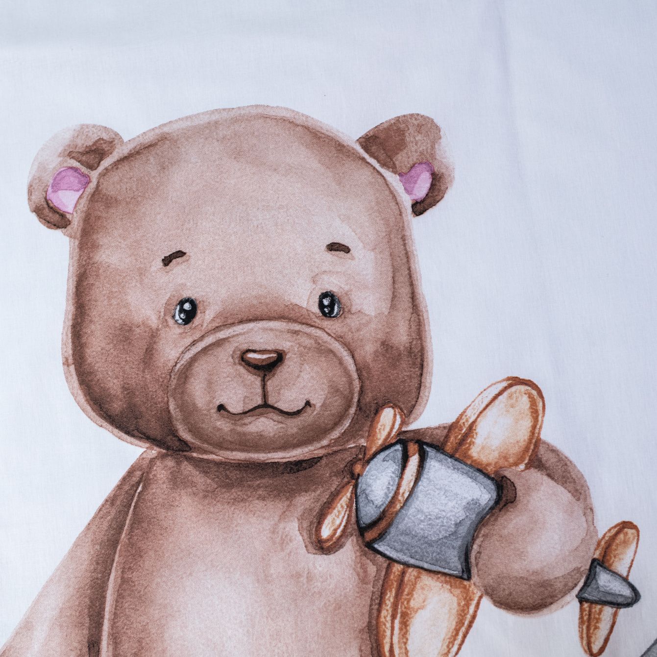 Babybettwäsche Teddybär Set 2-tlg. 100 x 135 cm