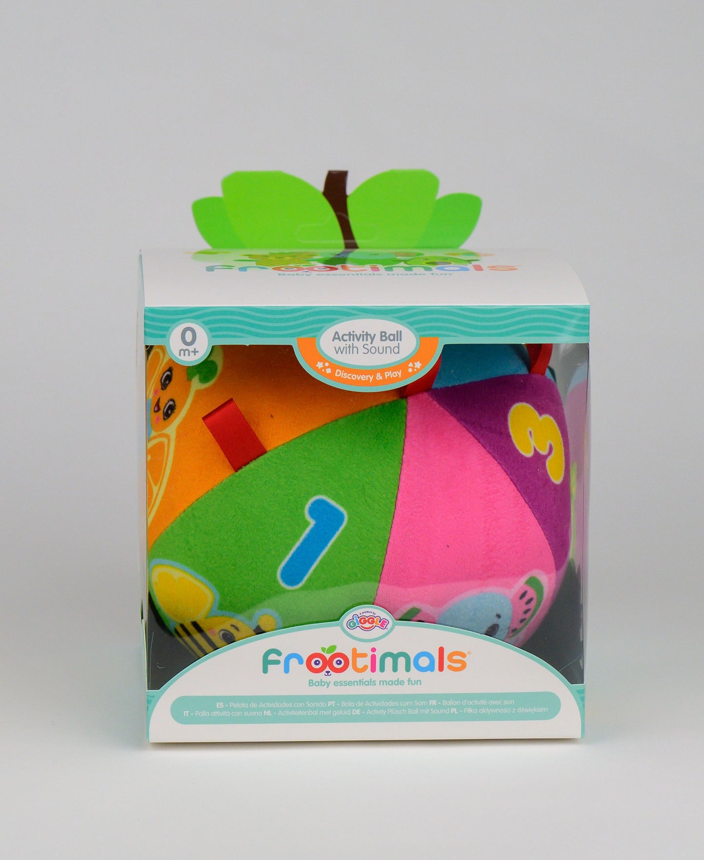 Frootimals Baby Activityball Plüsch