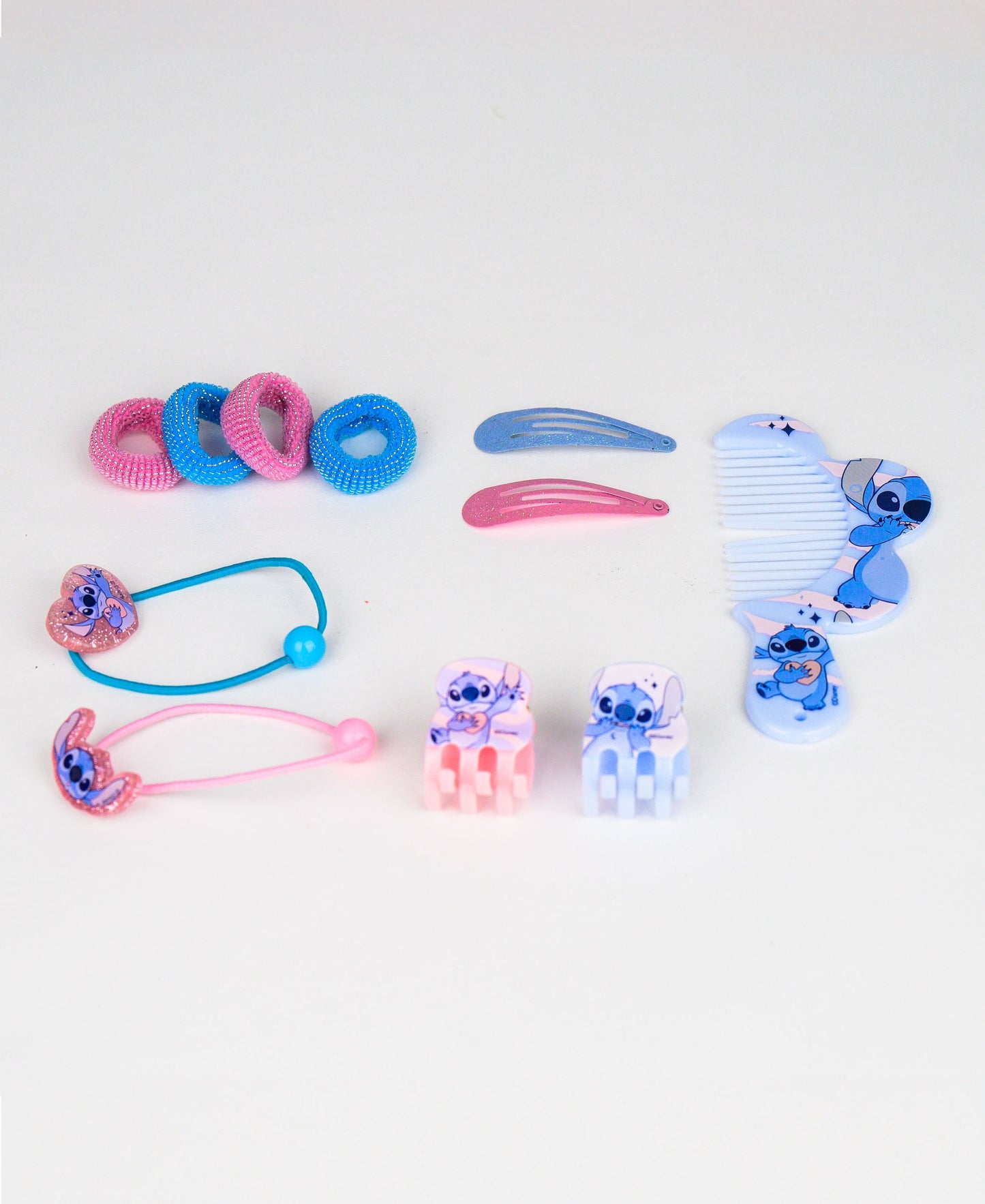 Disney Stitch Haarschmuck-Set 11tlg. in herzförmigen Tasche