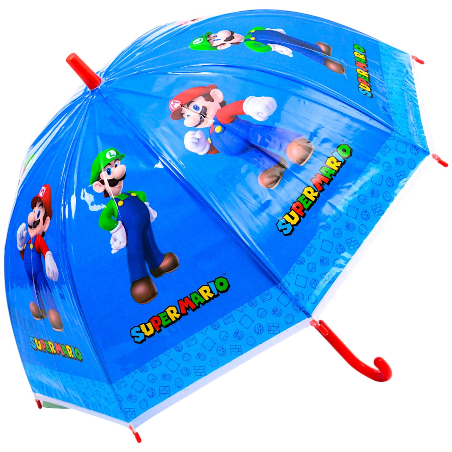 Super Mario Regenschirm für Jungen Ø 70 cm