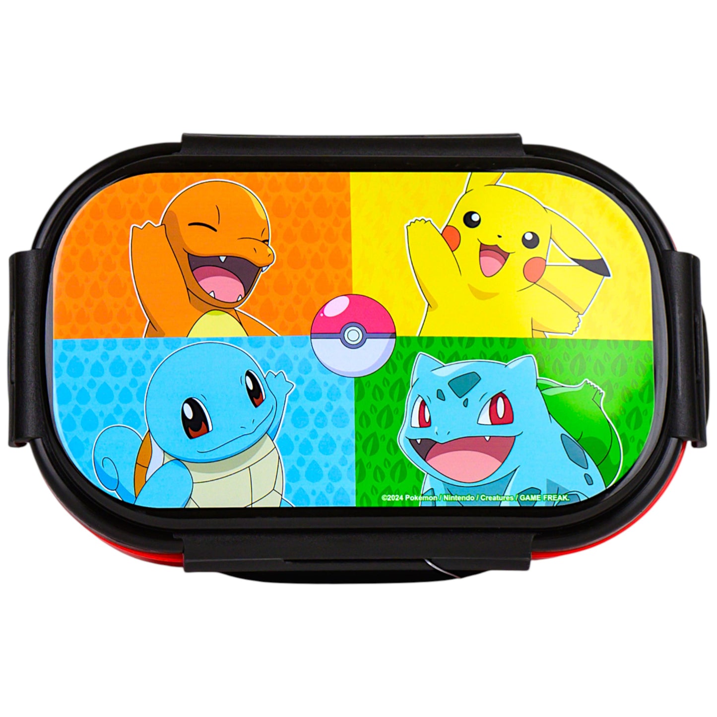 Pokémon Brotdose mit 2 Fach Unterteilung & Göffel-Messer