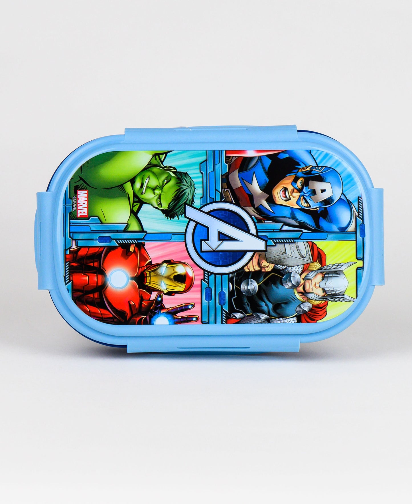 Avengers Brotdose mit 2 Fach Unterteilung & Göffel-Messer