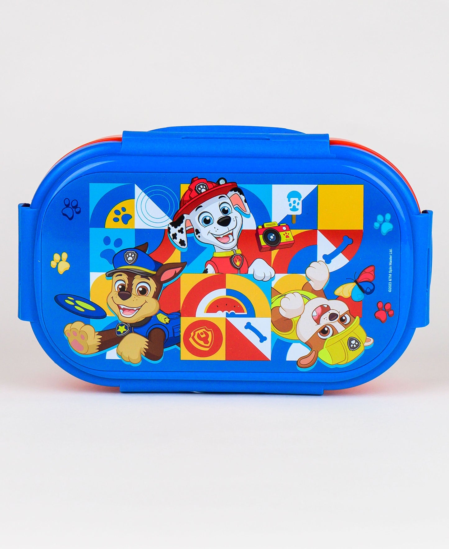 Paw Patrol Brotdose mit 2 Fach Unterteilung & Göffel-Messer
