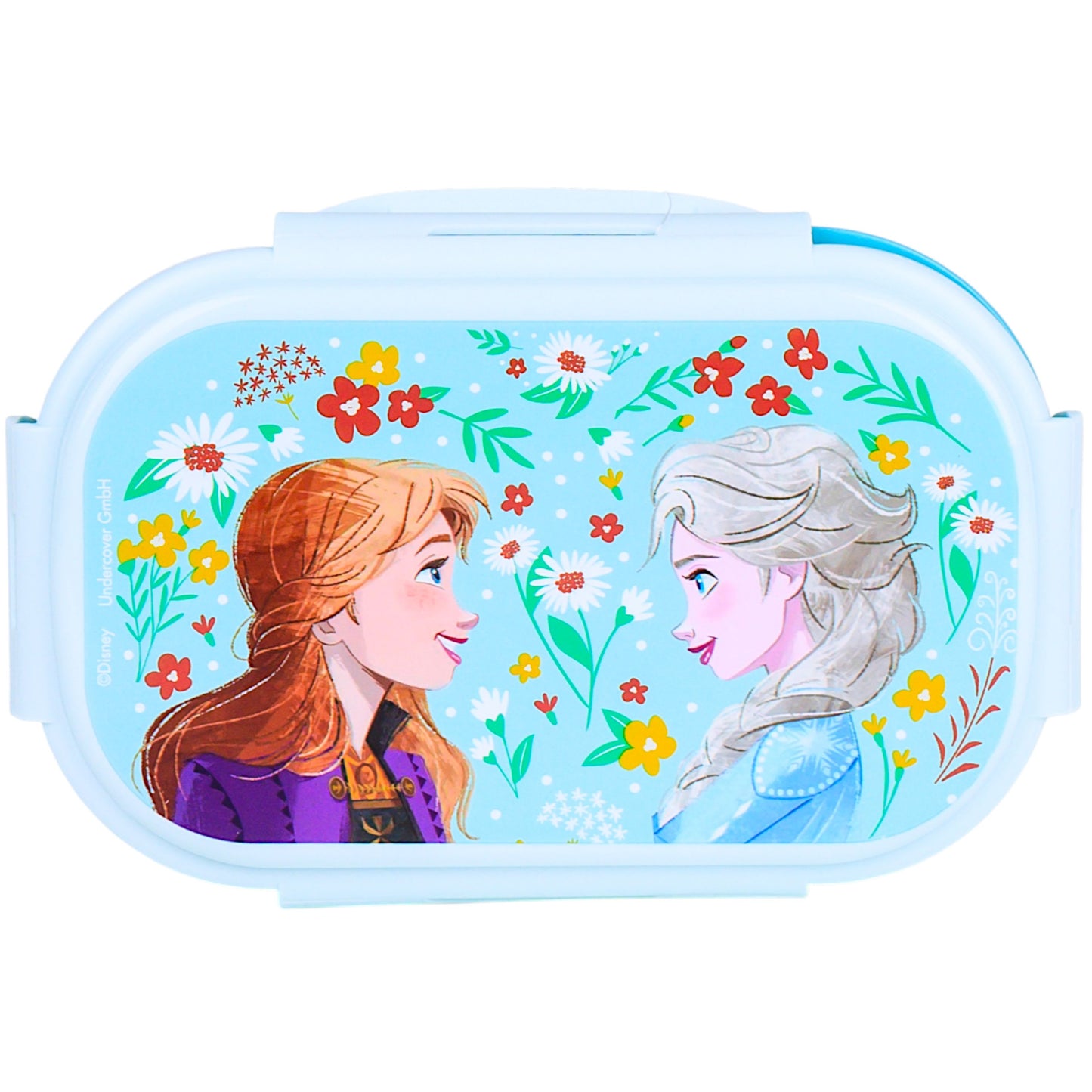 Frozen Brotdose mit 2 Fach Unterteilung & Göffel-Messer