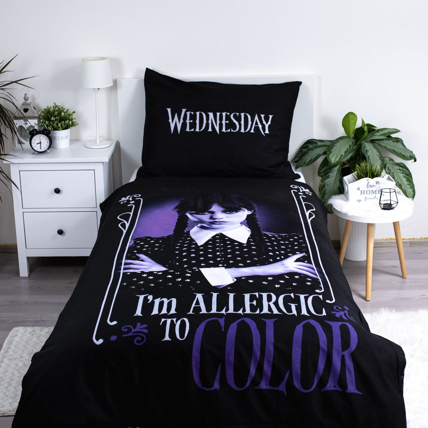 Wednesday Bettwäsche Set 2-tlg. 135-140 x 200 cm