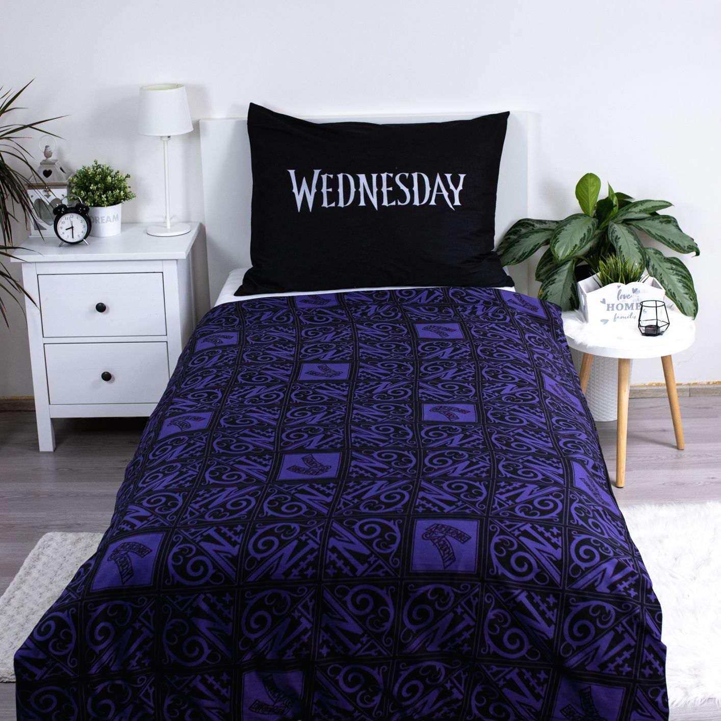 Wednesday Bettwäsche Set 2-tlg. 135-140 x 200 cm