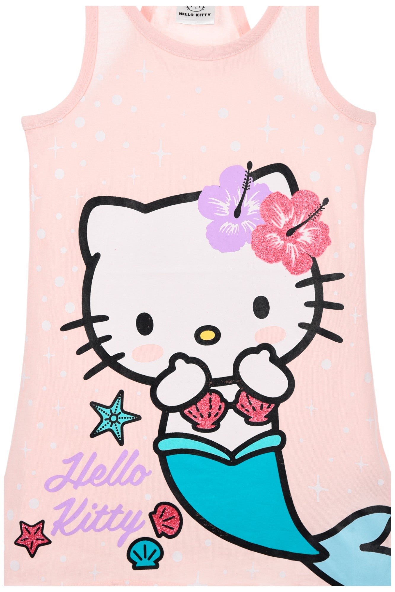 Hello Kitty Sommerkleid mit Glitzerdetails 104-140 cm