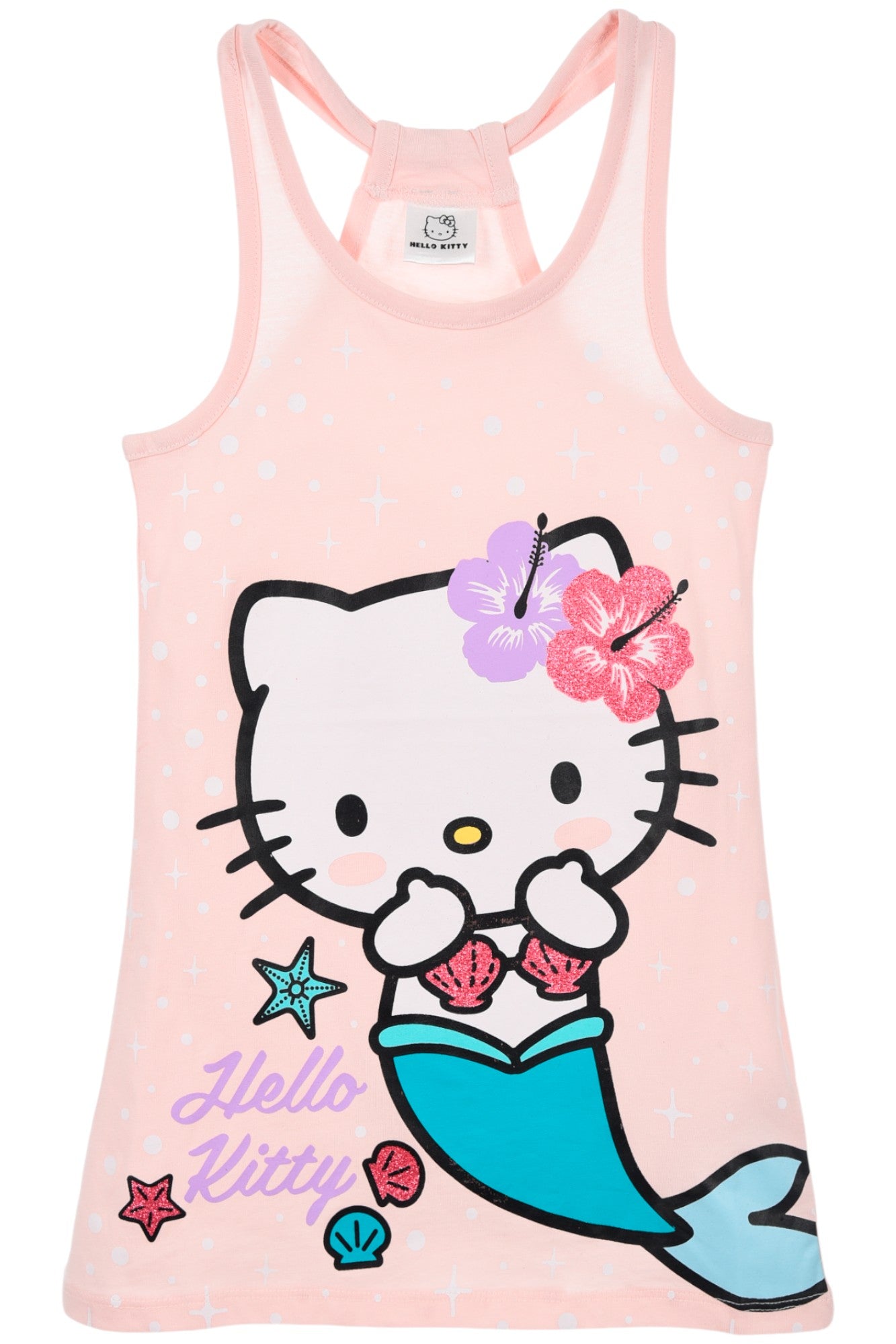 Hello Kitty Sommerkleid mit Glitzerdetails 104-140 cm