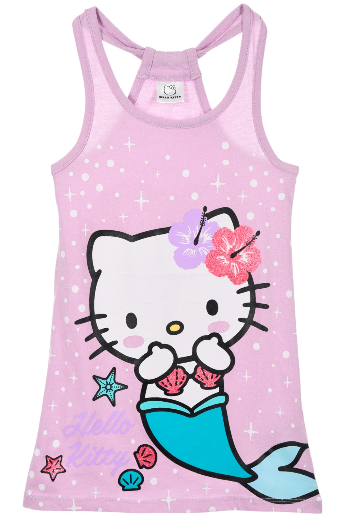 Hello Kitty Sommerkleid mit Glitzerdetails 104-140 cm