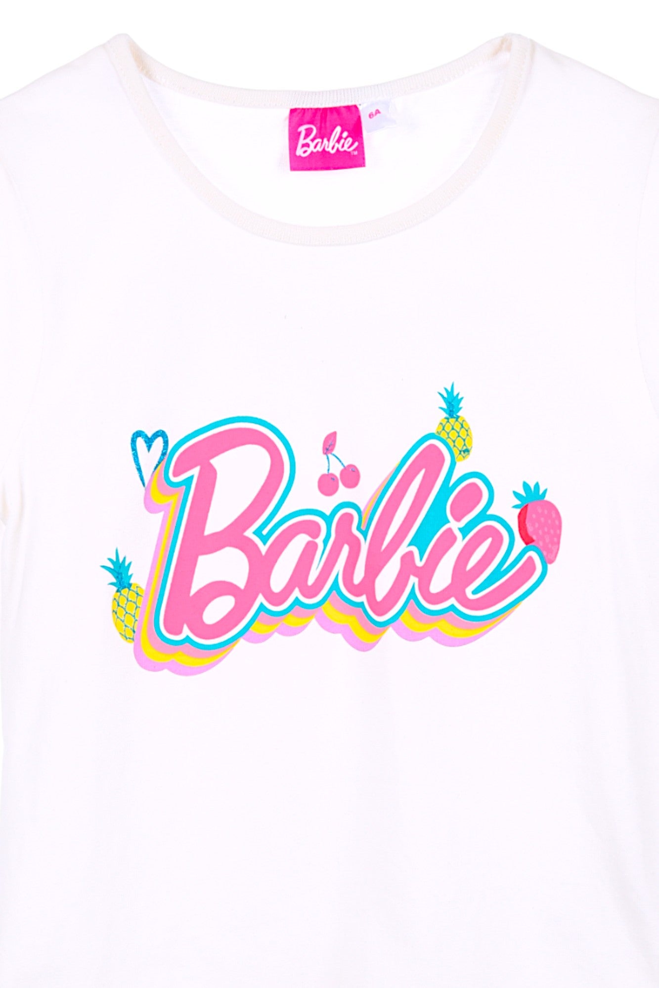 Barbie T-Shirt für Mädchen Gr. 104 - 140 cm