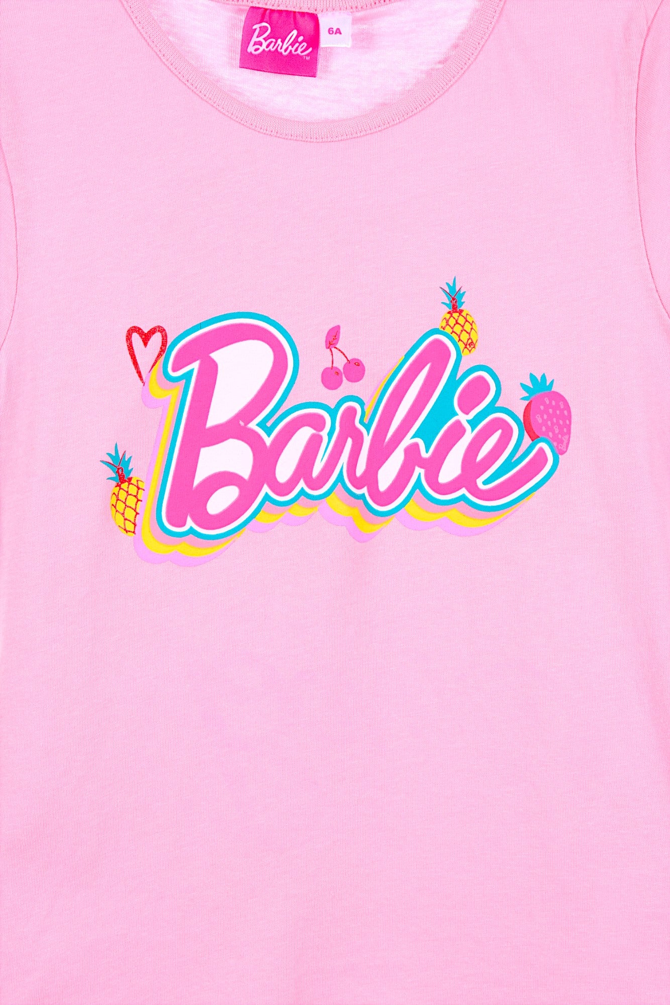 Barbie T-Shirt für Mädchen Gr. 104 - 140 cm
