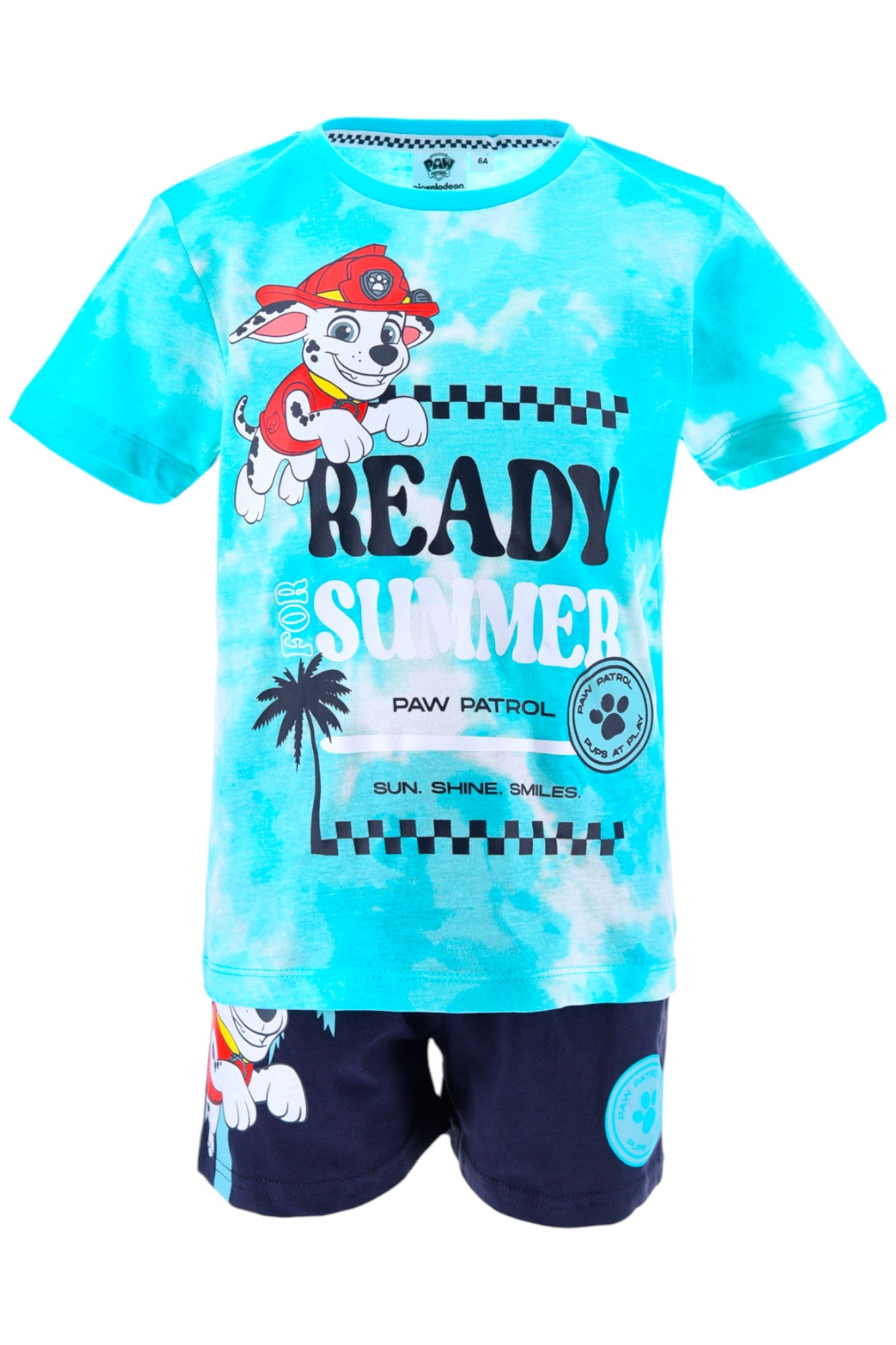 Paw Patrol Set T-Shirt & Shorts für Jungen Gr. 98 - 116 cm