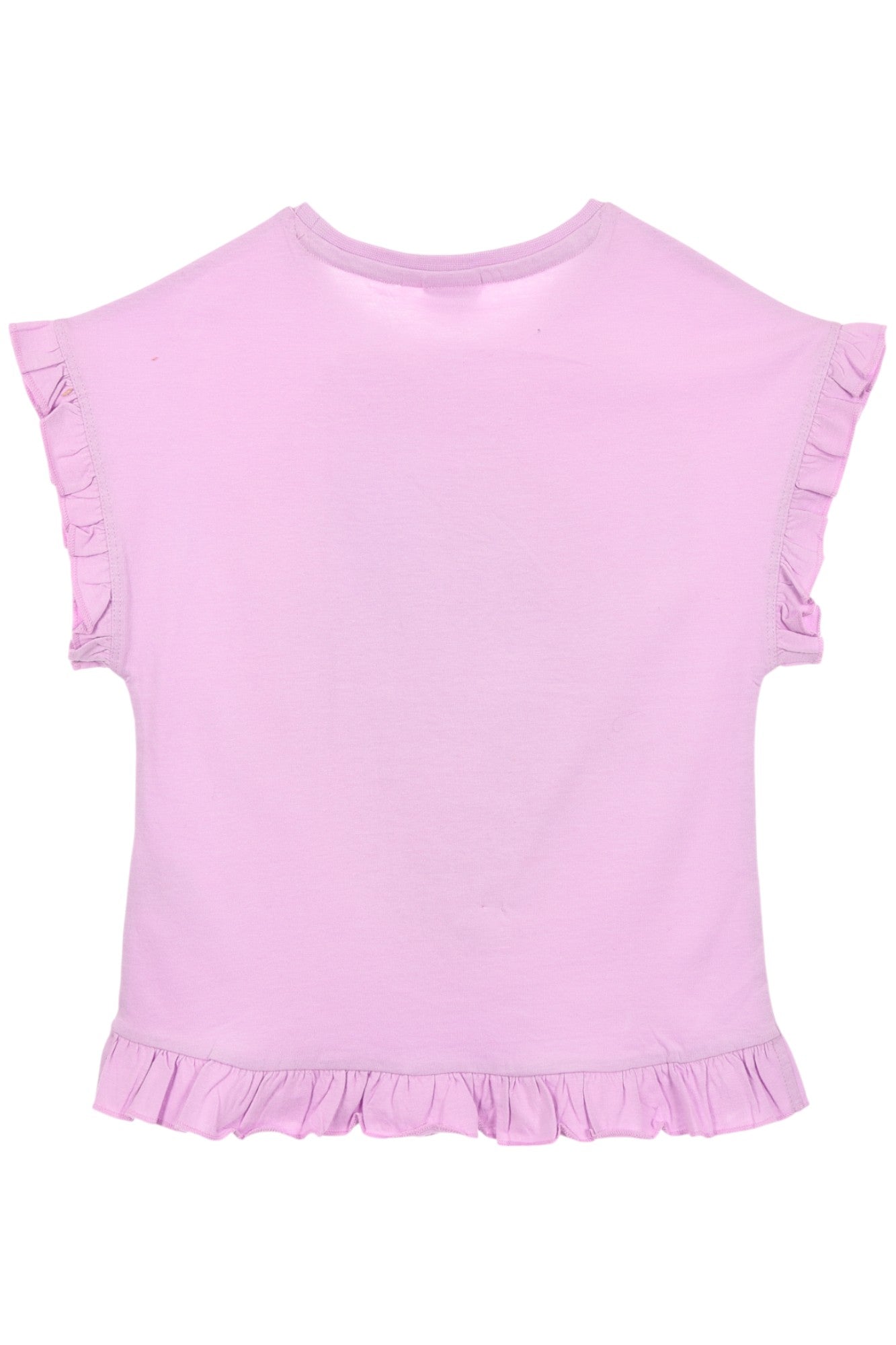 Vaiana T-Shirt mit Glitzer & Rüschen für Mädchen Gr. 98 - 128 cm