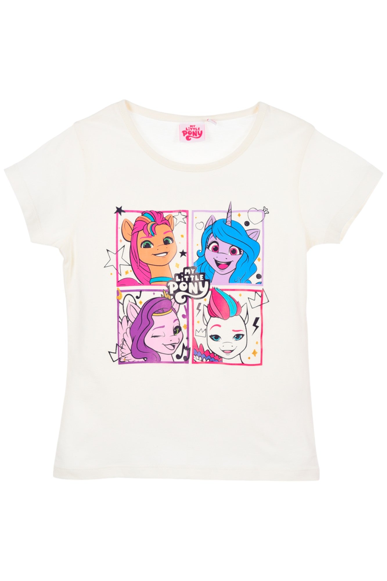 My Little Pony T-Shirt mit Glitzer für Mädchen Gr. 98 - 128 cm