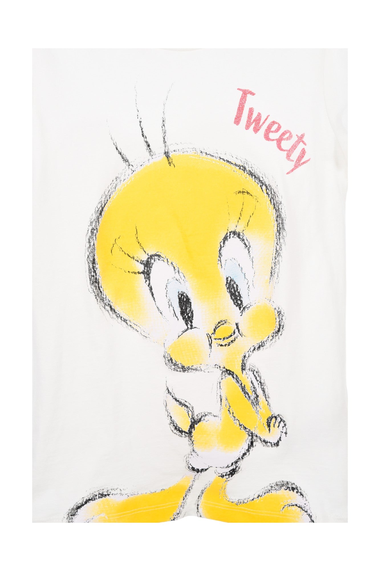 Tweety T-Shirt mit Glitzer für Mädchen Gr.140 - 176 cm