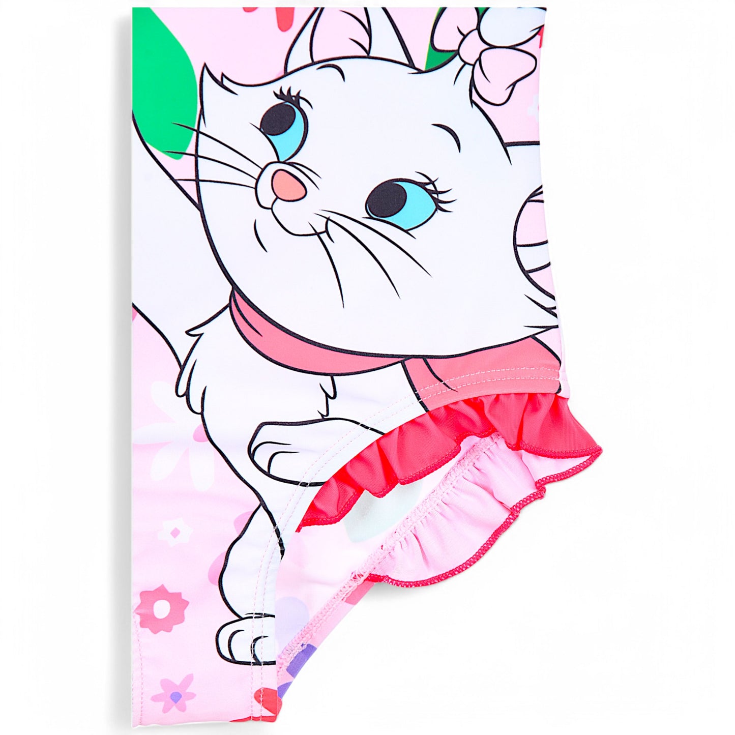 Disney Aristocats Badeanzug Marie mit Rüschen & Glitzer Gr.98 -116 cm