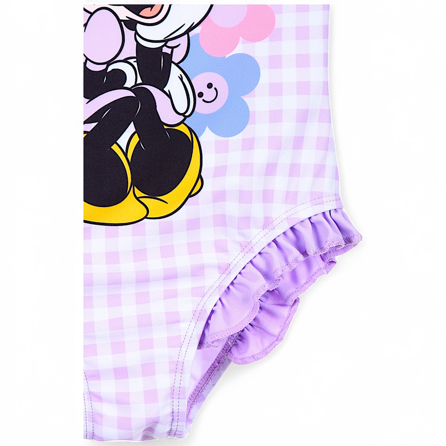 Minnie Mouse Badeanzug kariert mit Rüschen Gr.98 -128 cm
