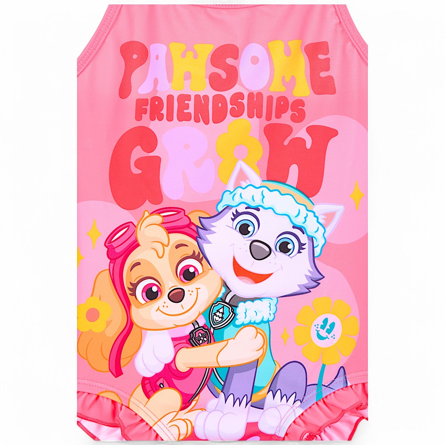 Paw Patrol Badeanzug Skye & Everest mit Rüschen Gr.98 -116 cm