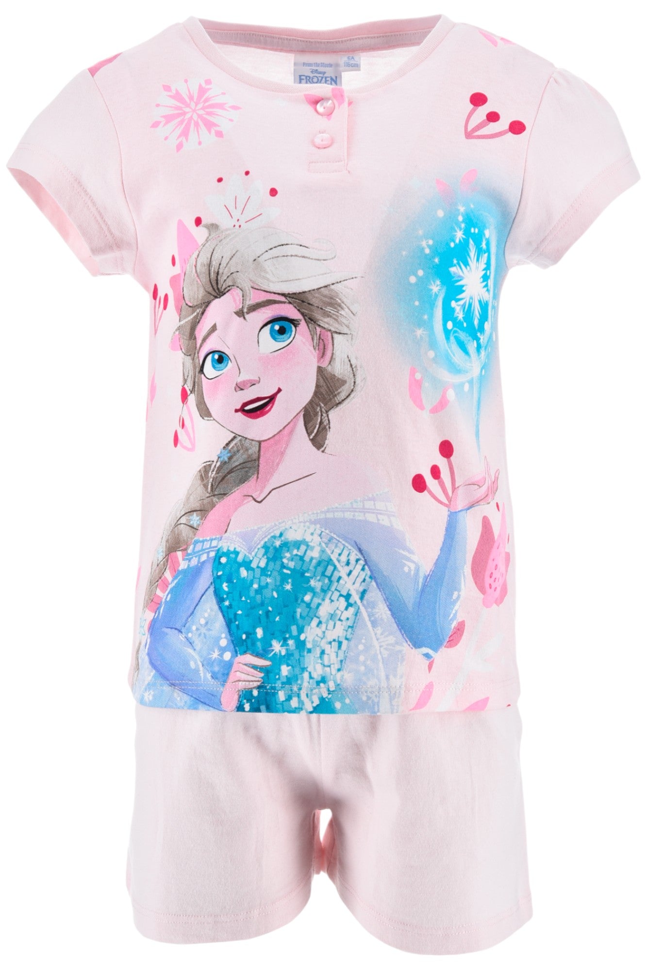 Disney Frozen Schlafanzug kurz - Shorty für Mädchen Gr. 98 - 128 cm