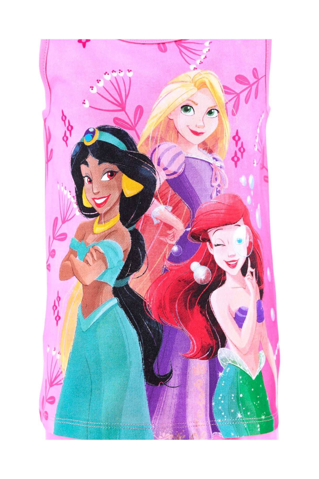 Disney Princess Schlafanzug kurz mit Rüschendetails